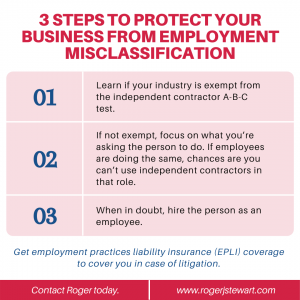 Steps to Protect Your Business from Employment Misclassification